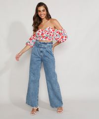 Blusa-Feminina-Manga-Bufante-Ombro-a-Ombro-Cropped-Corset-Estampada-Floral-Off-White-9984259-Off_White_3
