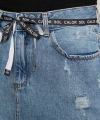Saia-Jeans-Feminina-Curta-Destroyed-com-Cinto-Cadarco-Azul-Medio-9983319-Azul_Medio_6
