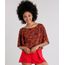 Blusa-Feminina-com-Manga-Morcego-Estampada-Floral-Laranja-8900884-Laranja_1
