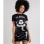 Blusa-Feminina-Mickey-Mouse-Manga-Curta-Decote-Redondo-em-Algodao---Sustentavel-Preta-9132131-Preto_1