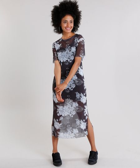 Vestido-Feminino-Midi-Estampado-Floral-em-Tule-com-Fendas-Cinza-9132098-Cinza_1 Vestido-Feminino-Midi-Estampado-Floral-em-Tule-com-Fendas-Cinza-9132098-Cinza_1