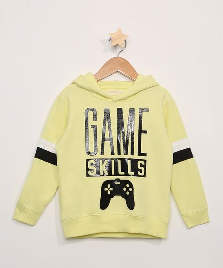 Blusa-de-Moletom-Infantil--Game-Skills--Amarelo-9979302-Amarelo_1
