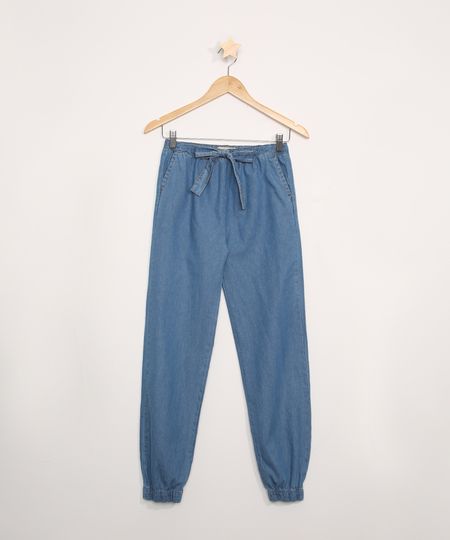 Calca-Jeans-Juvenil-Jogger-com-Laco-Azul-Medio-9979839-Azul_Medio_1