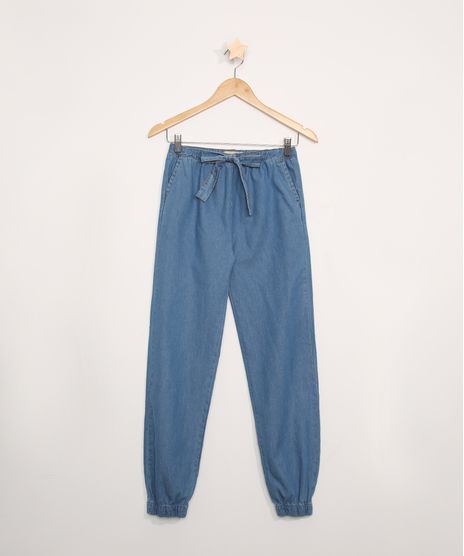 Calca-Jeans-Juvenil-Jogger-com-Laco-Azul-Medio-9979839-Azul_Medio_1