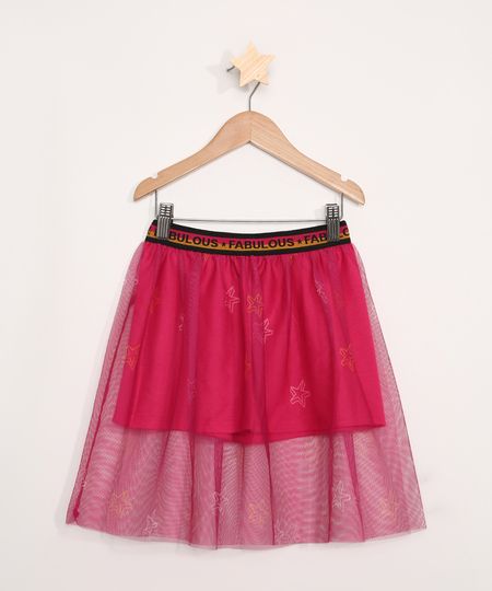 Saia-Infantil-de-Tule-Estampada-de-Estrelas-Pink-9980693-Pink_1 Saia-Infantil-de-Tule-Estampada-de-Estrelas-Pink-9980693-Pink_1