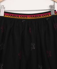 Saia-Infantil-de-Tule-Estampada-de-Estrelas-Preta-9980693-Preto_3