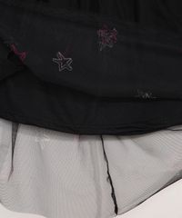Saia-Infantil-de-Tule-Estampada-de-Estrelas-Preta-9980693-Preto_4