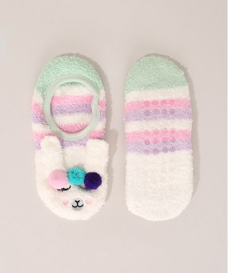 Meia-Infantil-Sapatilha-Lhama-Multicor-9927140-Multicor_1