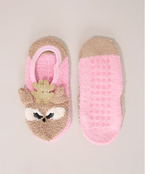 Meia-Infantil-Sapatilha-Rena-Rosa-9927139-Rosa_1