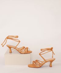 Sandalia-Feminina-Salto-Medio-Oneself-com-Tiras-de-Amarrar-Mostarda-9985997-Mostarda_1