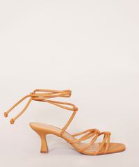 Sandalia-Feminina-Salto-Medio-Oneself-com-Tiras-de-Amarrar-Mostarda-9985997-Mostarda_2