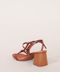 Sandalia-Feminina-com-No-Salto-Medio-em-Madeira-Estampado-Animal-Print-Cobra-Oneself-Caramelo-9986000-Caramelo_5