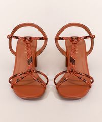 Sandalia-Feminina-com-No-Salto-Medio-em-Madeira-Estampado-Animal-Print-Cobra-Oneself-Caramelo-9986000-Caramelo_6