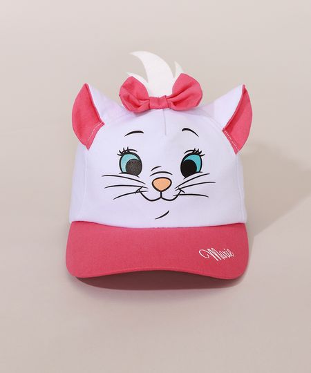 Bone-Infantil-Aba-Curva-Marie-com-Laco-e-Orelha-Branco-9947992-Branco_1