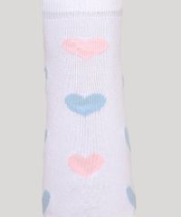 Kit-de-3-Meias-Femininas-Cano-Baixo-Estampadas-de-Coracoes-Branco-9973165-Branco_4