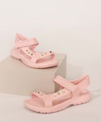 Papete-Feminina-Oneself-com-Tachas-Rosa-9985934-Rosa_1