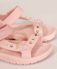 Papete-Feminina-Oneself-com-Tachas-Rosa-9985934-Rosa_3