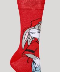 Kit-de-3-Meias-Masculinas-Cano-Alto-Looney-Tunes-Multicor-9980724-Multicor_5