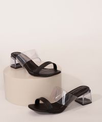 Tamanco-Feminino-Oneself-Salto-Baixo-em-Acrilico-com-Tira-de-Vinil-Preta-9984381-Preto_1