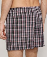 Samba-Cancao-Masculina-Estampada-Xadrez-Preta-9964368-Preto_2