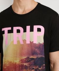 Camiseta-Masculina-Manga-Curta--Trip-Days--Paisagem-Gola-Careca-Preta-9981875-Preto_2