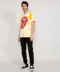 Camiseta-Masculina-Estampada-Manga-Curta-Tie-Dye-da-Banda-The-Rolling-Stones-Gola-Careca-Amarela-9976898-Amarelo_3 Camiseta-Masculina-Estampada-Manga-Curta-Tie-Dye-da-Banda-The-Rolling-Stones-Gola-Careca-Amarela-9976898-Amarelo_3