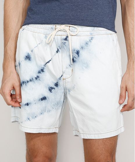 Short-Jeans-Masculino-Tie-Dye-com-Cordao-Azul-Claro-9987052-Azul_Claro_1