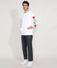 Calca-Masculina-Alfaiataria-Slim-Cropped-Estampada-Xadrez-Preta-9981533-Preto_3
