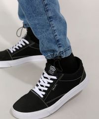 Calca-Jeans-Masculina-Jogger-Slim-Marmorizada-com-Cinto-e-Bolso-de-Ziper-Azul-Medio-9981200-Azul_Medio_5