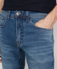 Calca-Jeans-Masculina-Skinny-em-Moletom-Azul-Medio-9981220-Azul_Medio_2
