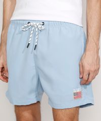 Short-Masculino-Relaxed-NASA-com-Bordado-e-Bolsos-Azul-Claro-9975254-Azul_Claro_1