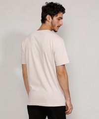 Camiseta-Masculina-Manga-Curta-Caveira-com-Flores-Gola-Careca-Rosa-Claro-9981269-Rosa_Claro_4
