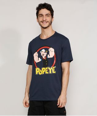 Camiseta-Masculina-Manga-Curta-Popeye-Gola-Careca-Azul-Marinho-9978100-Azul_Marinho_1