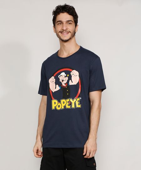 Camiseta-Masculina-Manga-Curta-Popeye-Gola-Careca-Azul-Marinho-9978100-Azul_Marinho_1