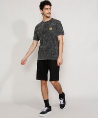 Camiseta-Masculina-Marmorizada-Manga-Curta-Globo-Gola-Careca-Preta-9980970-Preto_3