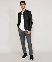 Calca-Masculina-Alfaiataria-Slim-Cropped-Estampada-Xadrez-Cinza-Mescla-Escuro-9981535-Cinza_Mescla_Escuro_3