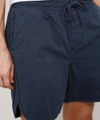 Bermuda-de-Sarja-Masculina-Reta--Young-Soul--com-Cordao-Azul-Marinho-9981993-Azul_Marinho_5