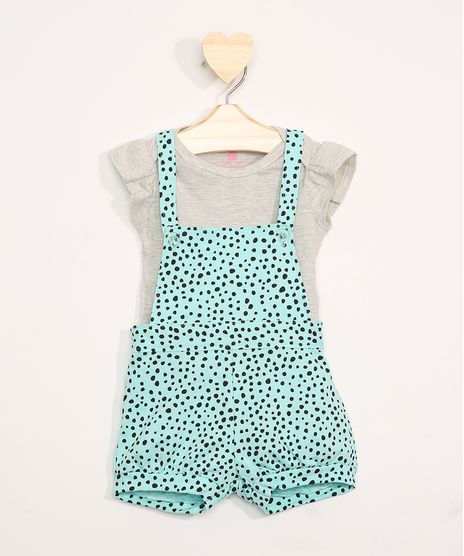 Conjunto-Body-Infantil-Manga-Curta-Cinza-Mescla---Jardineira-Estampada-de-Poa-Verde-Agua-9970482-Verde_Agua_1