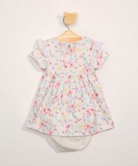 Vestido-Infantil-Estampado-Floral-Manga-Curta-com-Babado---Calcinha-Off-White-9980554-Off_White_2