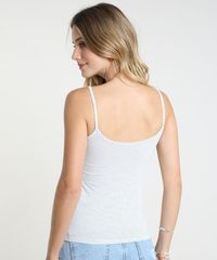 Regata-Feminina-Basica-Estampada-de-Poa-Alca-Fina-Decote-Redondo-Off-White-9230322-Off_White_2_2