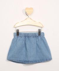 Saia-Jeans-Infantil-com-Patch-de-Unicornio-Azul-Medio-9963456-Azul_Medio_2