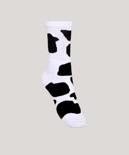Meia-Feminina-Cano-Alto-Estampada-Animal-Print-Vaca-Branca-9977762-Branco_1 Meia-Feminina-Cano-Alto-Estampada-Animal-Print-Vaca-Branca-9977762-Branco_1