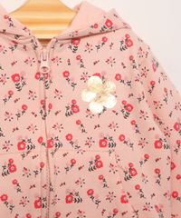 Blusa-de-Moletom-Infantil-Estampada-Floral-com-Capuz-e-Bolsos-Rosa-9794882-Rosa_3