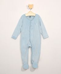 Macacao-de-Plush-Infantil-Manga-Longa-com-Bordado-Azul-Claro-9966445-Azul_Claro_1