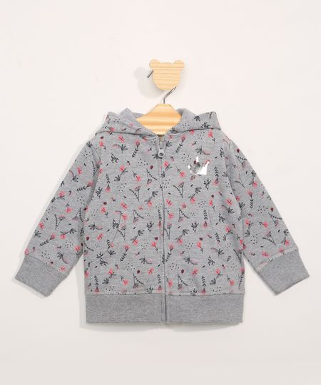 Blusa-de-Moletom-Infantil-Estampada-Floral-com-Capuz-e-Bolsos-Cinza-Mescla-9794879-Cinza_Mescla_1 Blusa-de-Moletom-Infantil-Estampada-Floral-com-Capuz-e-Bolsos-Cinza-Mescla-9794879-Cinza_Mescla_1