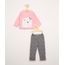 Conjunto-Infantil-de-Blusa-de-Fleece-Urso-Polar-Rosa---Calca-Estampada-Floral-Cinza-9842862-Cinza_1