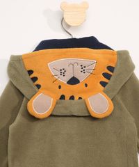 Conjunto-Infantil-de-Blusa-de-Fleece-Tigre-Verde---Calca-de-Moletom-com-Cordao-Azul-Marinho-9844358-Azul_Marinho_4