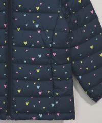 Jaqueta-Puffer-de-Nylon-Infantil-Estampada-de-Coracoes-com-Capuz-e-Bolsos-Azul-Marinho-9966806-Azul_Marinho_4