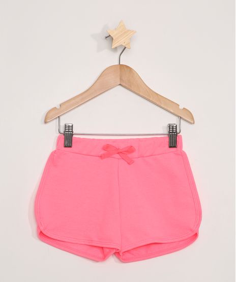 Short-de-Moletom-Infantil-Running-Rosa-Neon-9978550-Rosa_Neon_1