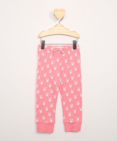 Calca-Infantil-Basica-Estampada-de-Coelhinhos-Rosa-9966447-Rosa_1